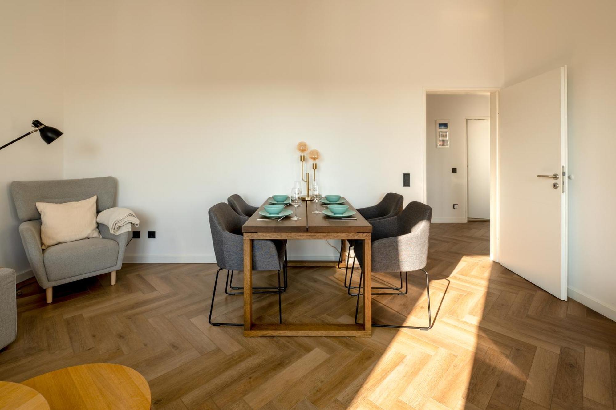 Airport Fuer 4 - Smart Tv - Kueche - Echarger Apartament Hamburg